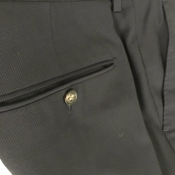 Sacoor Brothers Men's Navy Suit - Picture 9 of 16